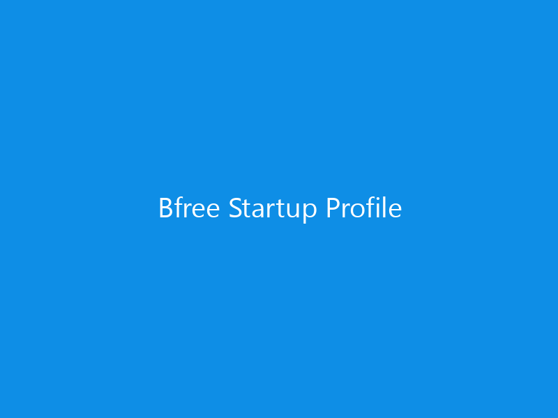 Bfree Startup Profile