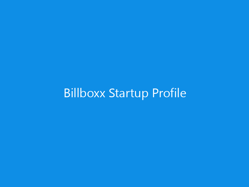 Billboxx Startup Profile