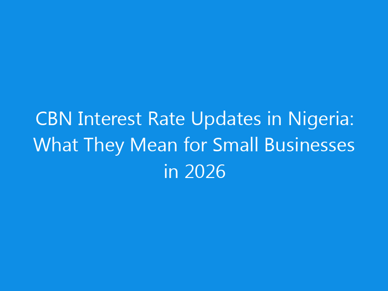 cbn interest rate updates in nigeria what they mean for small businesses in 2026 1056 8cb92 skyweb