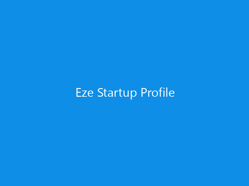Eze Startup Profile