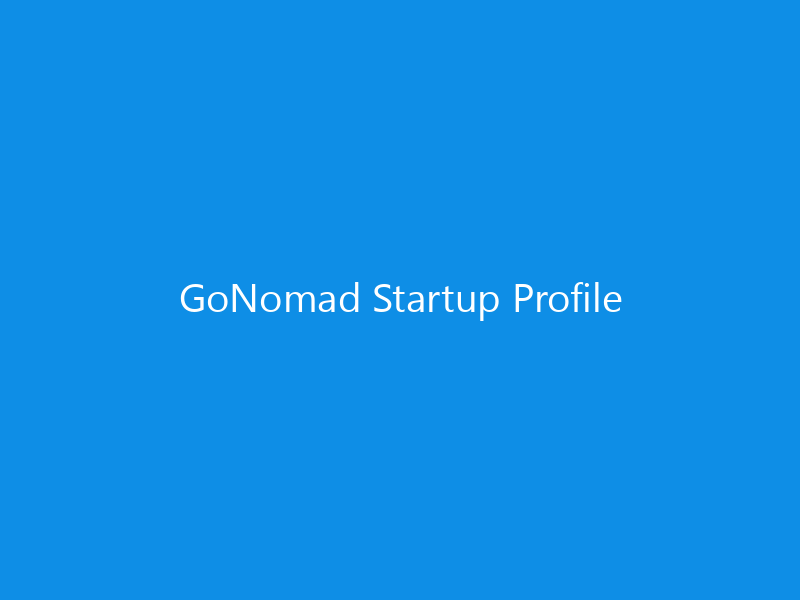 GoNomad Startup Profile