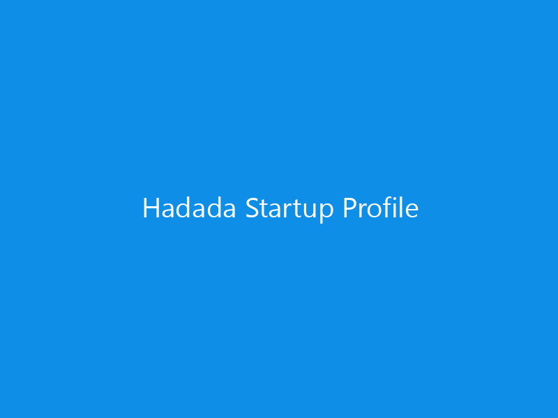 Hadada Startup Profile