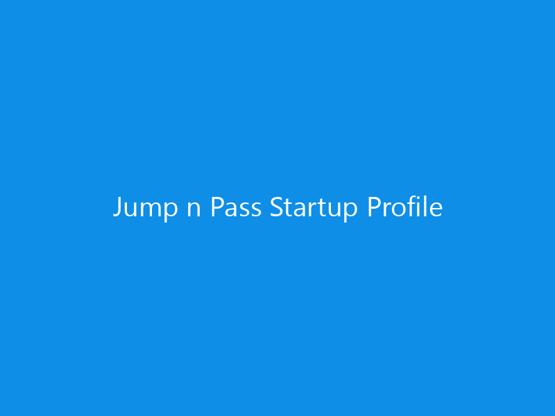 Jump n Pass Startup Profile