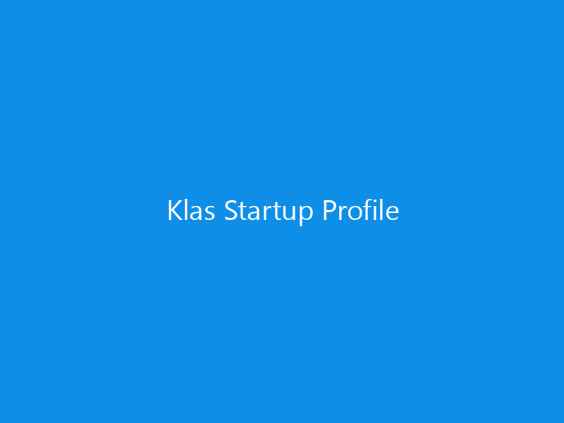 Klas Startup Profile