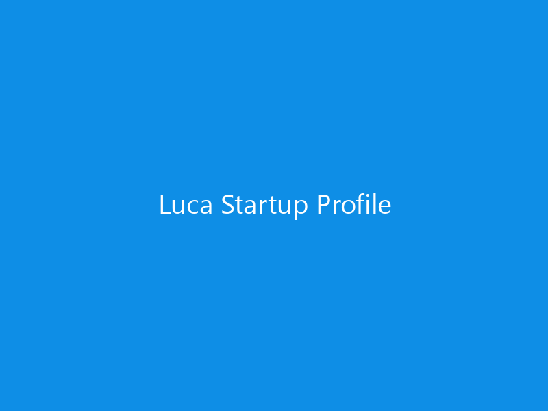 Luca Startup Profile