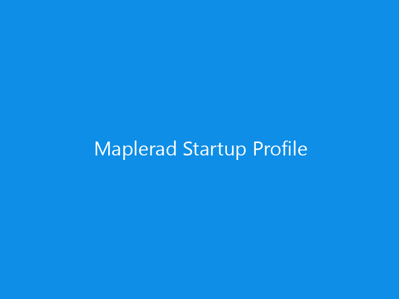 Maplerad Startup Profile