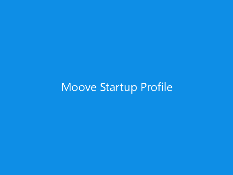 Moove Startup Profile