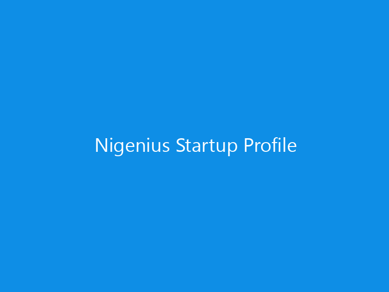 Nigenius Startup Profile