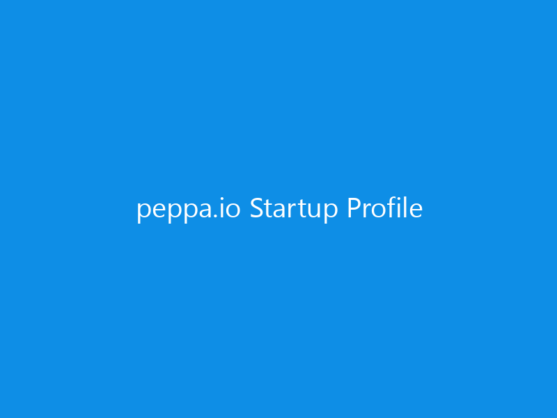 peppa.io Startup Profile