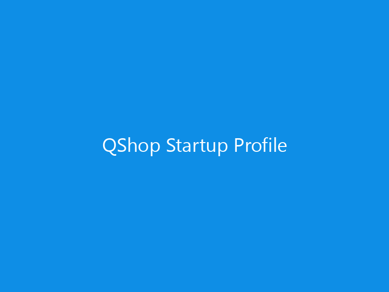 QShop Startup Profile