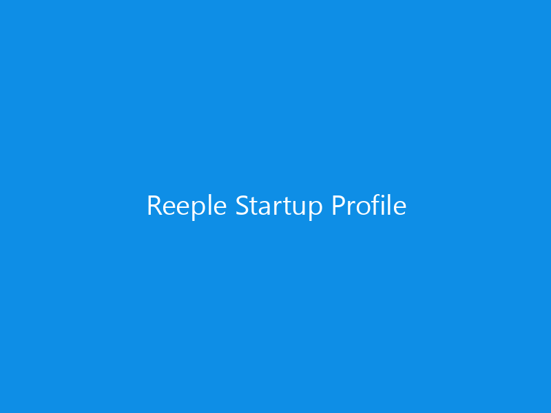 Reeple Startup Profile