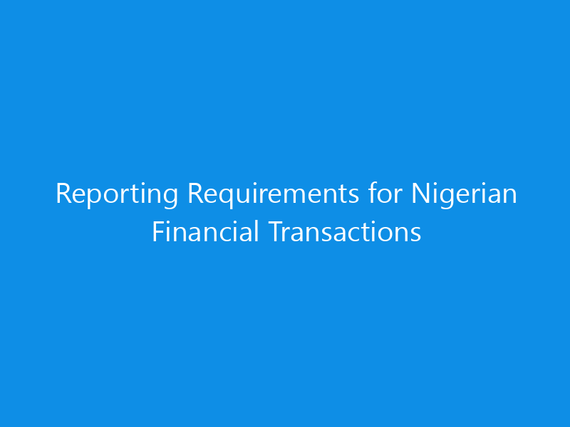 reporting requirements for nigerian financial transactions 1109 8a02d skyweb