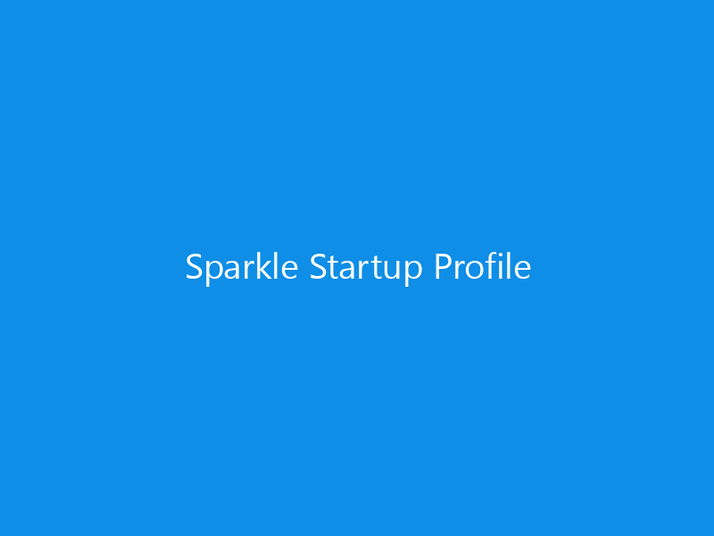 Sparkle Startup Profile