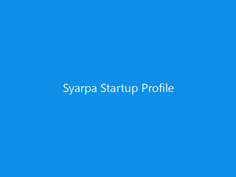 Syarpa Startup Profile