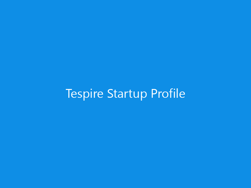 Tespire Startup Profile
