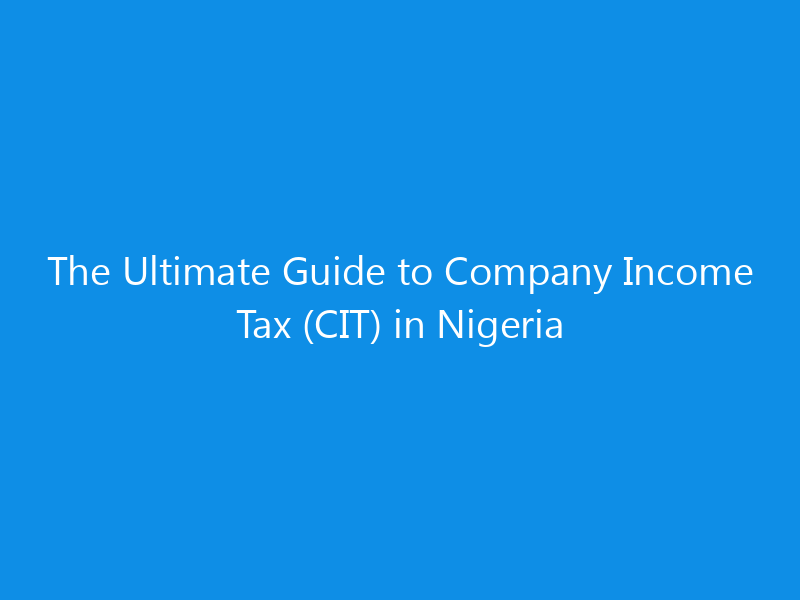 the ultimate guide to company income tax cit in nigeria 1414 6f1eb skyweb