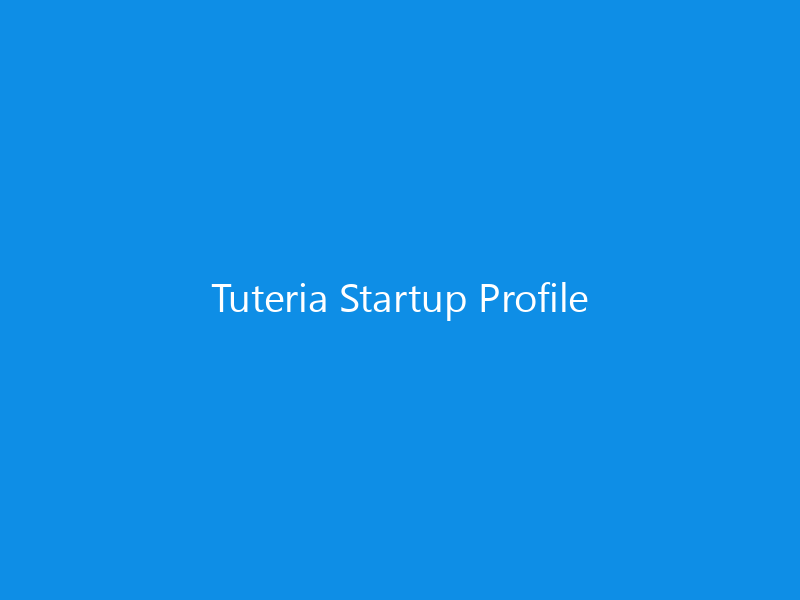 Tuteria Startup Profile