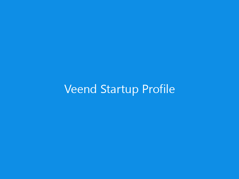 Veend Startup Profile