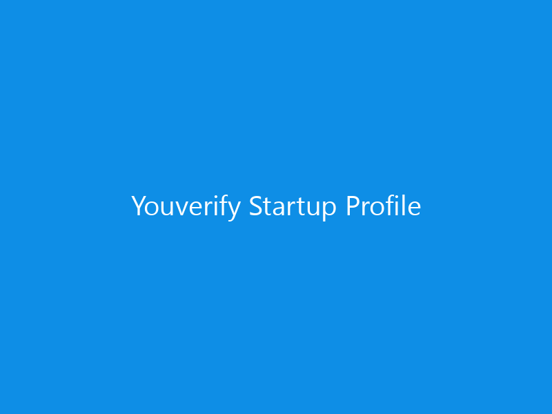 Youverify Startup Profile 6 Youverify Startup Profile