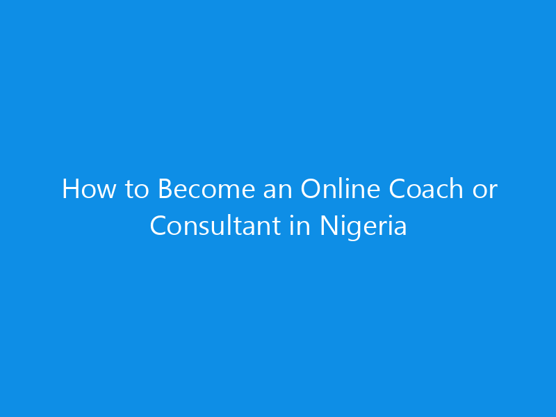 How to Become an Online Coach or Consultant in Nigeria 1 how to become an online coach or consultant in nigeria 4917 8c251 skyweb