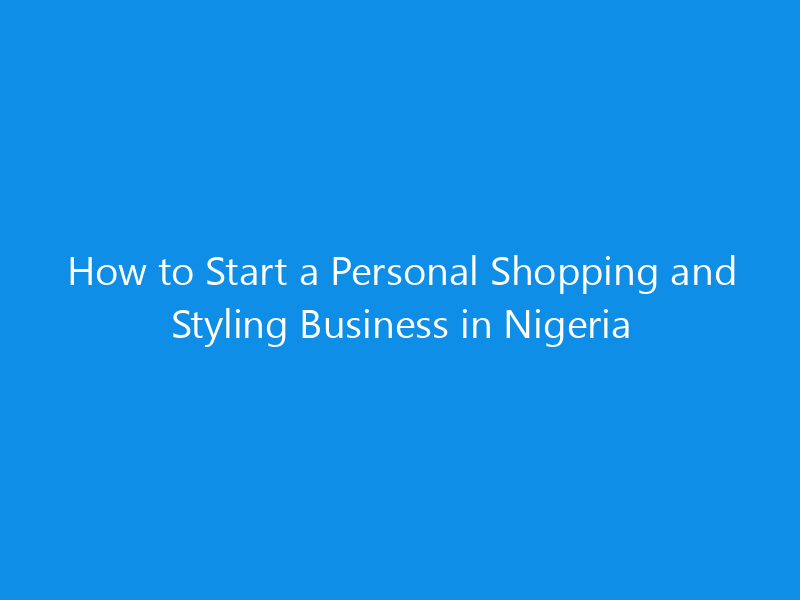 how to start a personal shopping and styling business in nigeria 4960 0b6b1 skyweb
