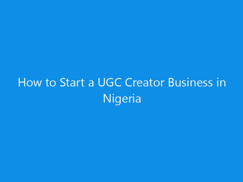 How to Start a UGC Creator Business in Nigeria 1 how to start a ugc creator business in nigeria 4920 5a77a skyweb