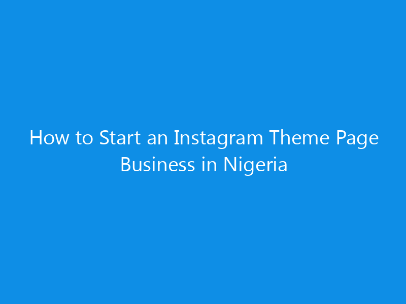 How to Start an Instagram Theme Page Business in Nigeria 1 how to start an instagram theme page business in nigeria 4924 4b92e skyweb
