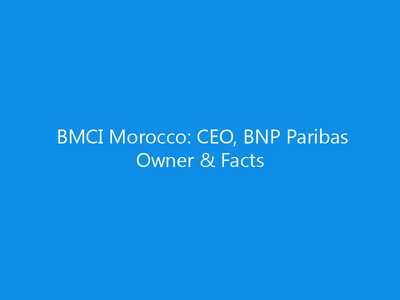 bmci morocco ceo bnp paribas owner facts 6338 41d32 skyweb