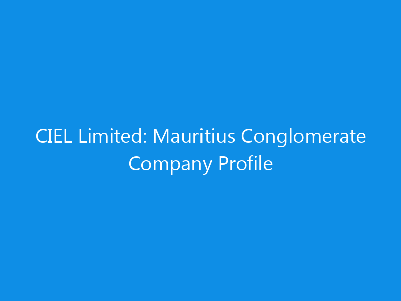 ciel limited mauritius conglomerate company profile 6255 87b2c skyweb