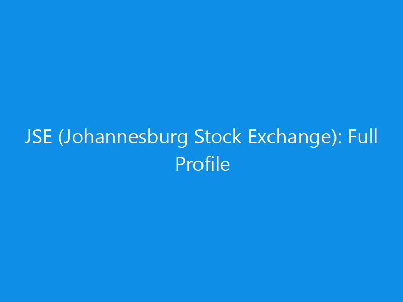 jse johannesburg stock exchange full profile 6374 6c81c skyweb