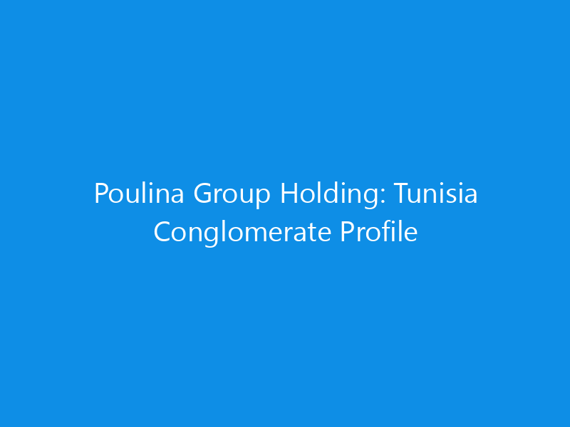 Poulina Group Holding: Tunisia Conglomerate Profile 1 poulina group holding tunisia conglomerate profile 6243 caf0a skyweb