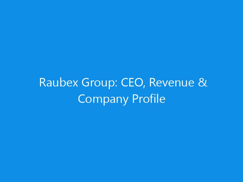 raubex group ceo revenue company profile 6249 fff9a skyweb
