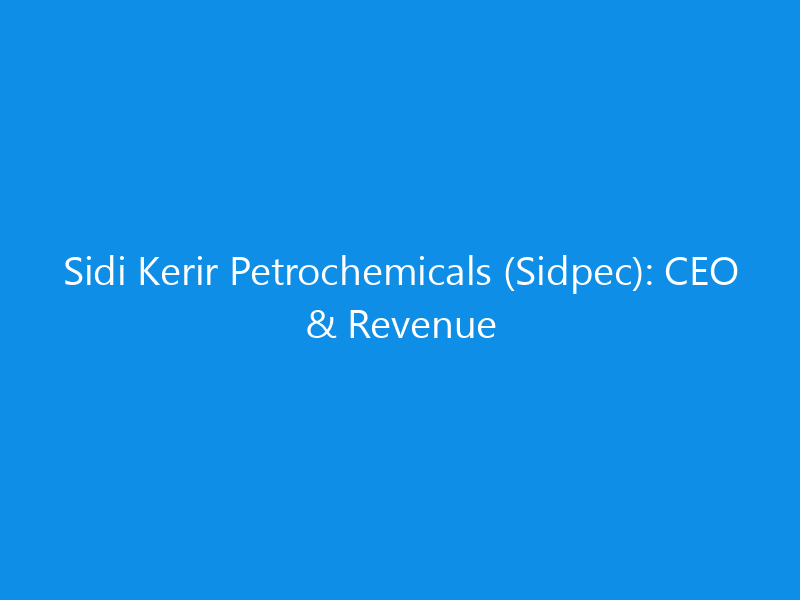sidi kerir petrochemicals sidpec ceo revenue 6296 202c5 skyweb